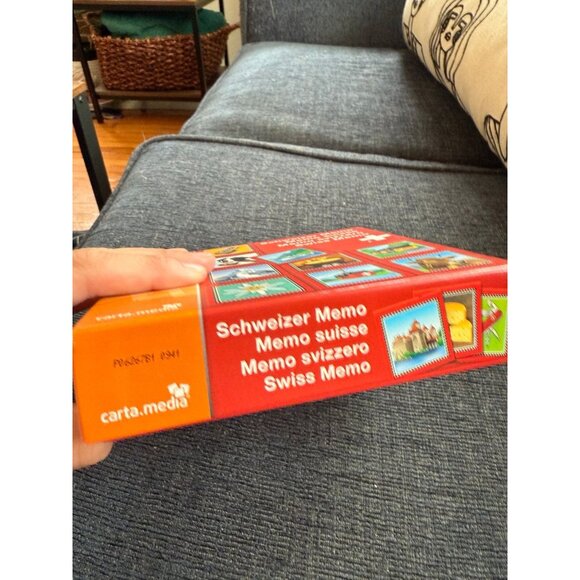 Schweizer Memo Swiss Memo matching game Carta Media - Picture 7 of 9